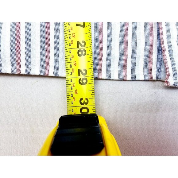 Brooks Brothers Red Fleece Size Large Mens Red White Blue Stripe Logo S/S Shirt - Picture 10 of 12